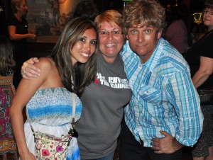 Diane and Darren Dowler with Cindy Tobias